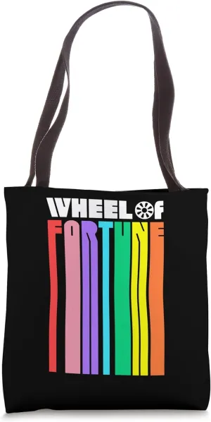 Wheel of Fortune Logo Color Blend Tote Bag