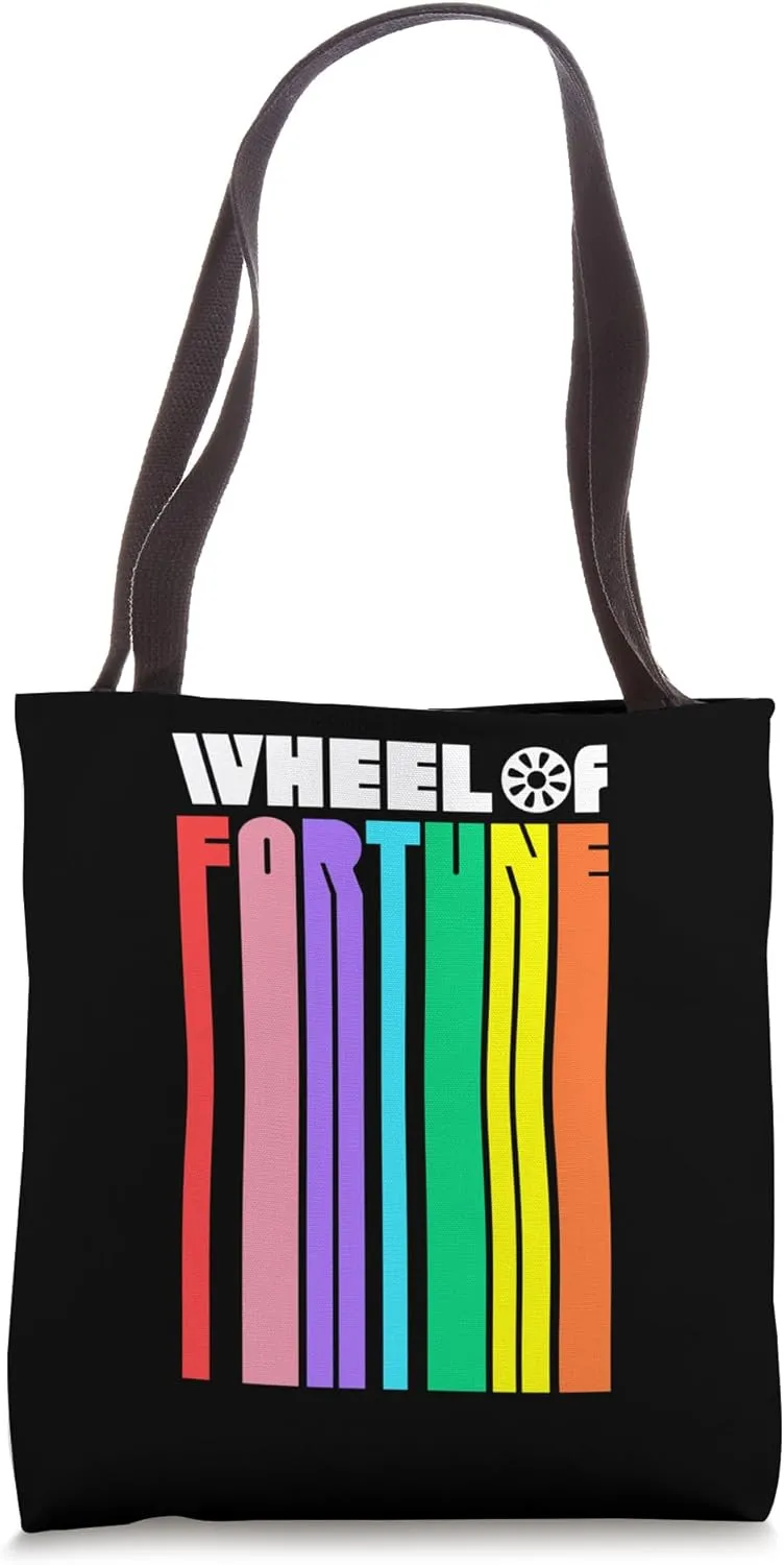 Wheel of Fortune Logo Color Blend Tote Bag