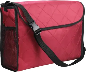 Wheelchair Bag Wheelchair Backpack Bag Wheel Chair Storage Tote Accessory Waterproof Travel Messenger Backpack for Men, Women, Handicap, Elderly and Storage Travel Items (Red)