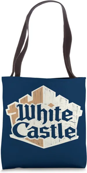 White Castle Torn Logo Tote Bag