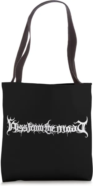 White Logo Tote Bag