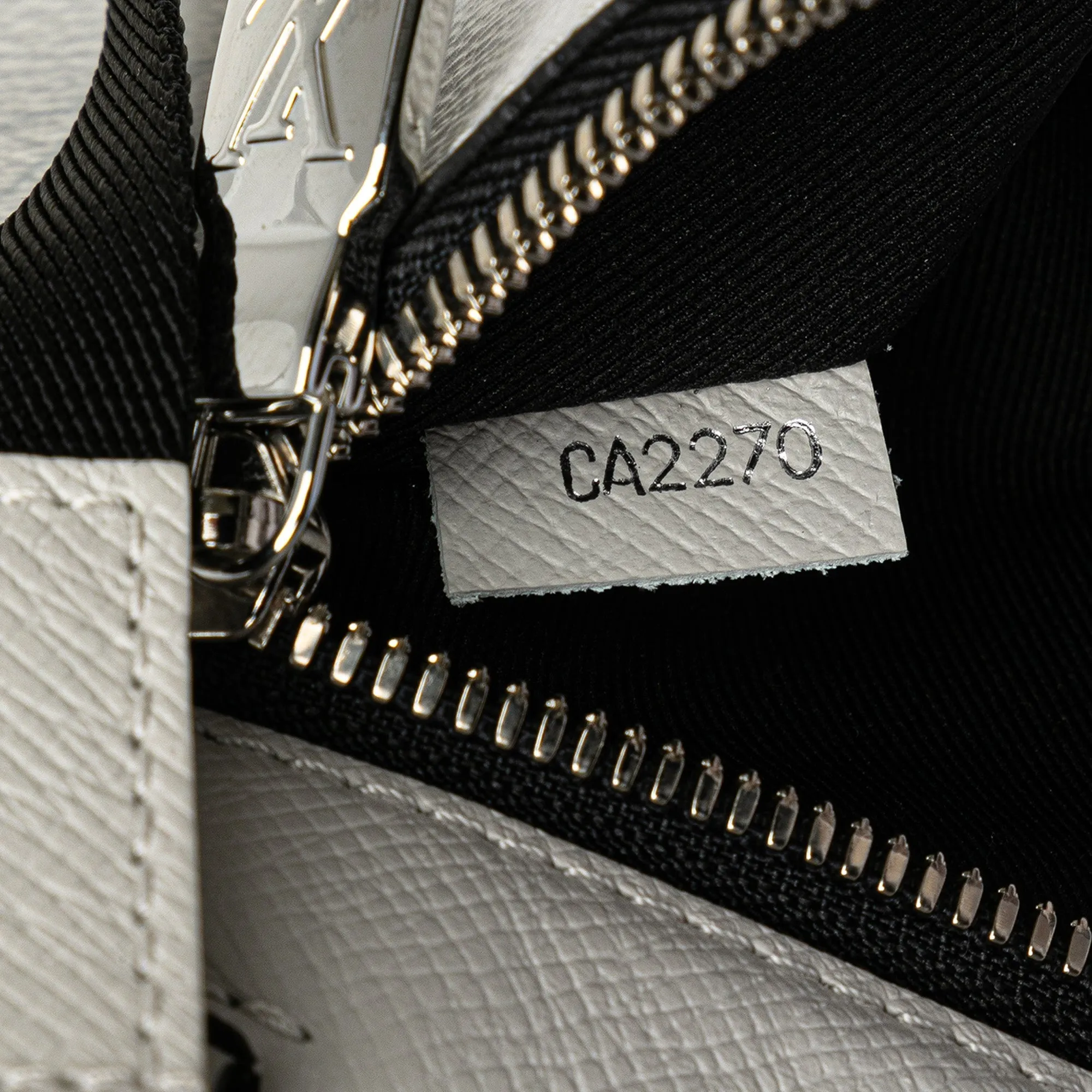 White Louis Vuitton Taigarama Outdoor Flap Messenger Crossbody Bag
