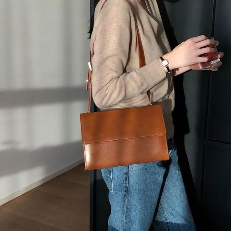 Women Bags Vintage Season clearance Square Complete product line Shoulder
