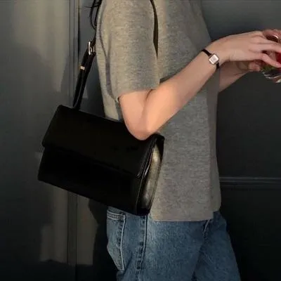 Women Bags Vintage Season clearance Square Complete product line Shoulder