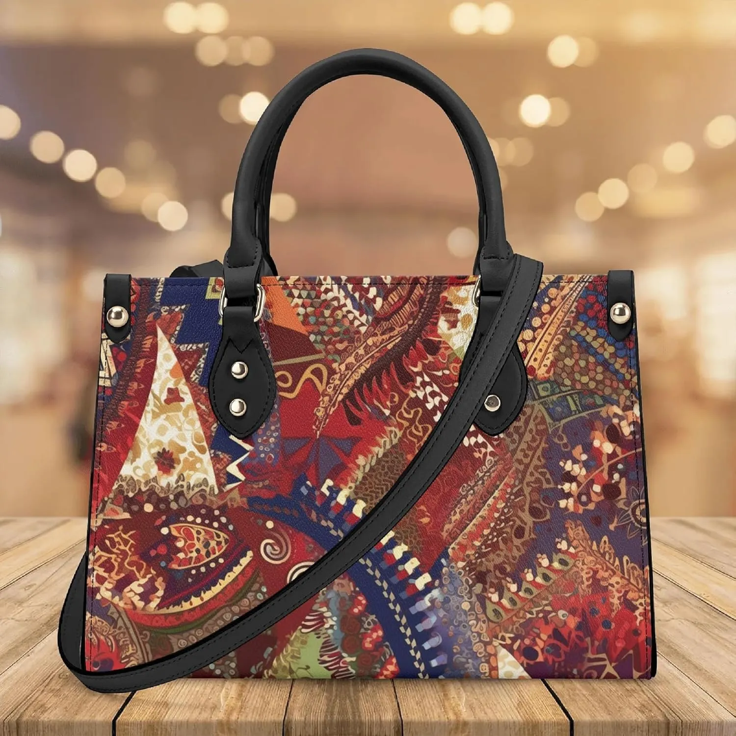 Women Fashion Handbags PU Leather Top Handle Satchel Shoulder Tote Bags for Ladies