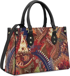 Women Fashion Handbags PU Leather Top Handle Satchel Shoulder Tote Bags for Ladies