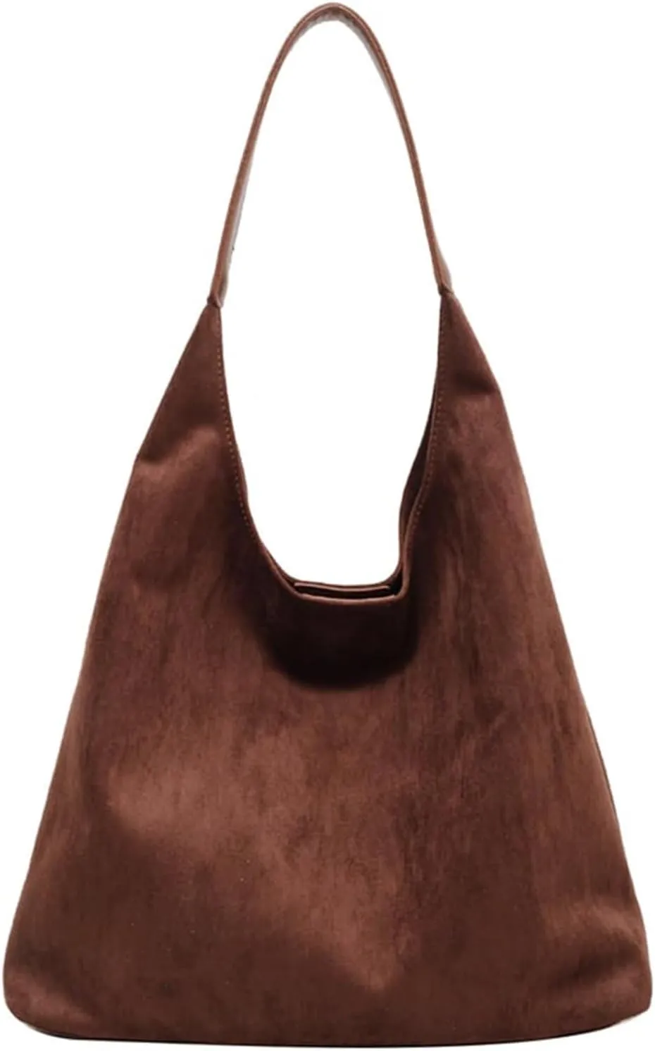 Women Slouchy Suede Tote Bag Hobo Handbag Casual Office Oversized Shoulder Bag Purses