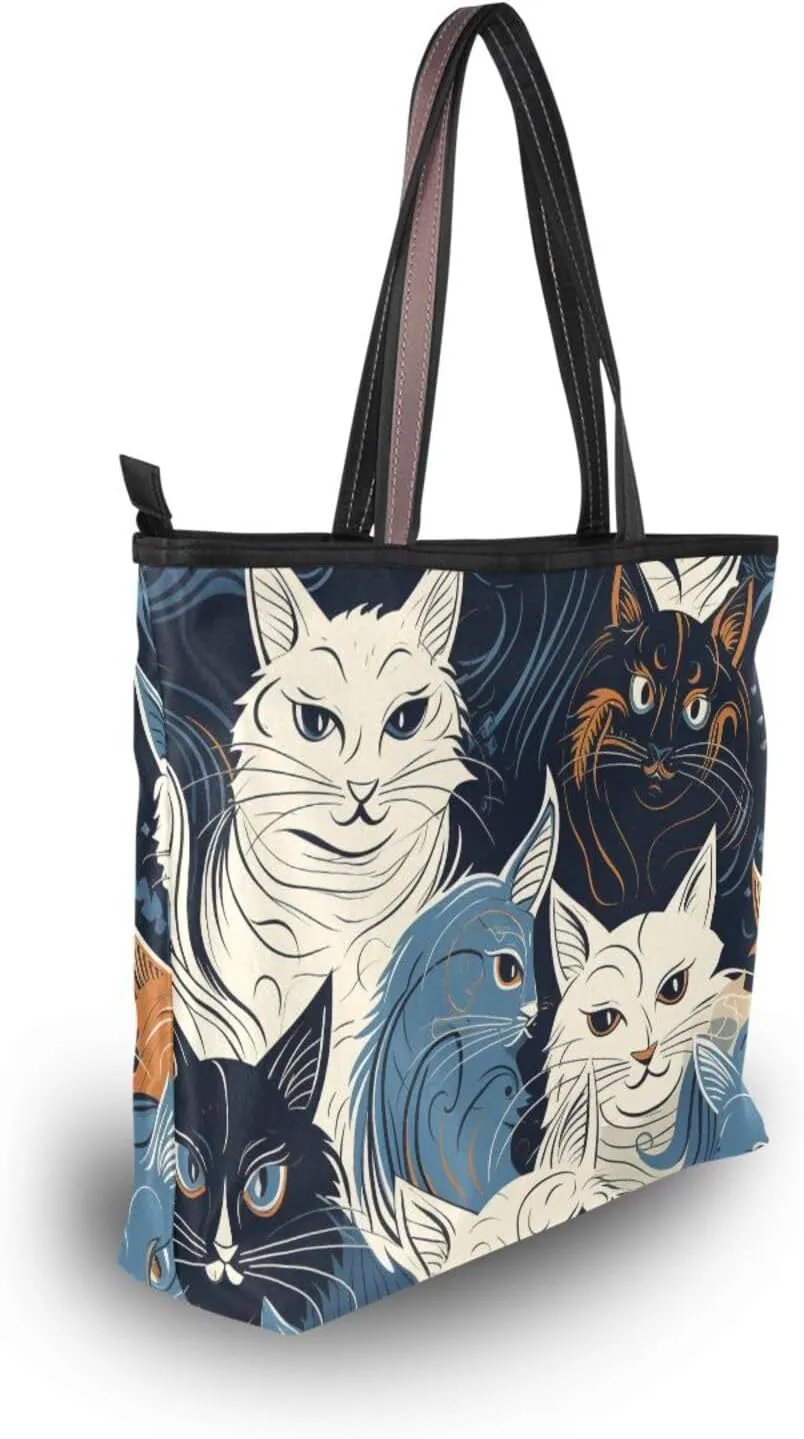 Women Tote Bag, Large Shoulder Hobo Bags Casual Handbags Big Capacity Shopping Work Bag for Vacation, 2