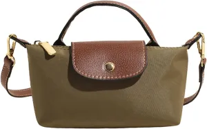 Women's Fashion Colorblock Mini Crossbody Bag, Mini Purse, Adjustable Shoulder Strap