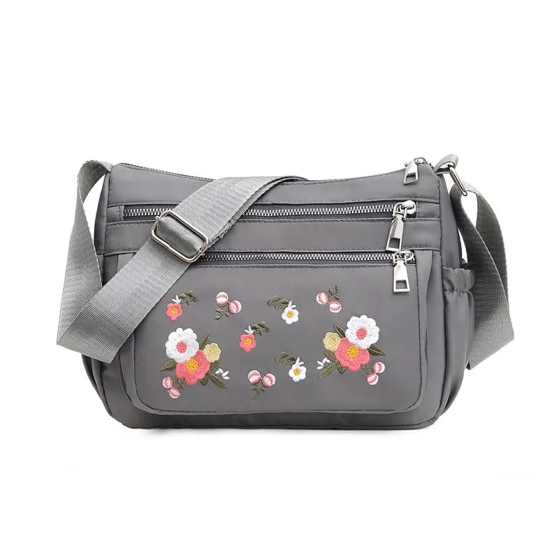Women's Korean Embroidered Cloth Ethnic Style Crossbody Bags