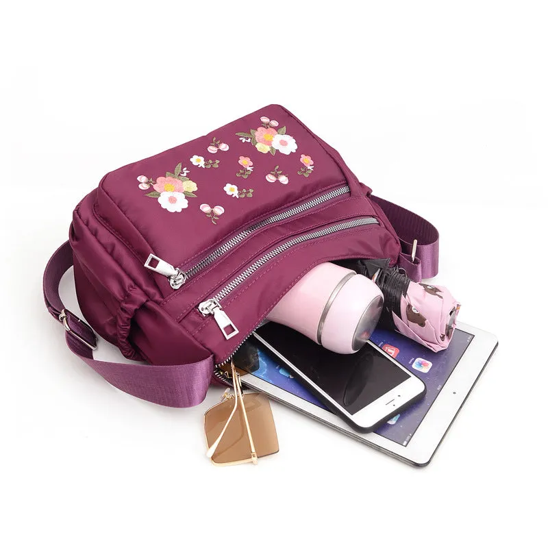 Women's Korean Embroidered Cloth Ethnic Style Crossbody Bags