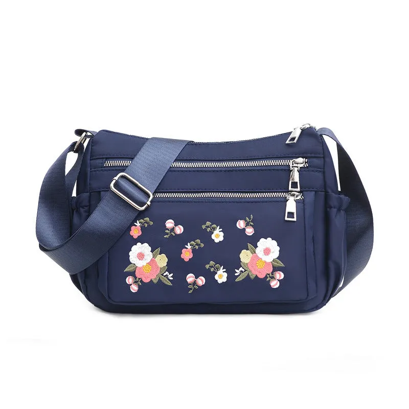 Women's Korean Embroidered Cloth Ethnic Style Crossbody Bags