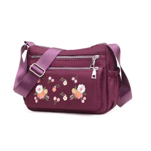 Women's Korean Embroidered Cloth Ethnic Style Crossbody Bags