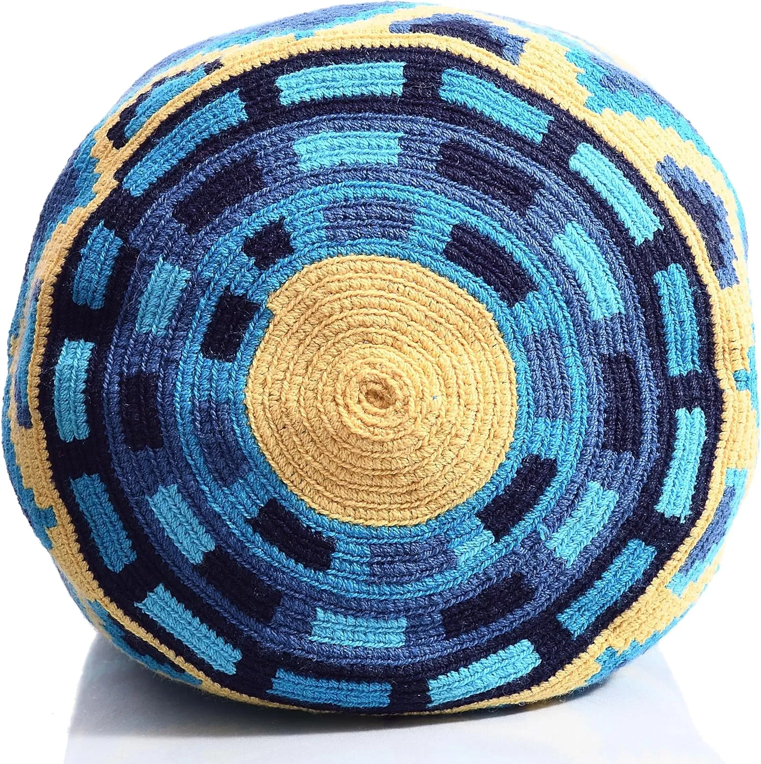 WYOU Designer Collection Hobo Bag Wayuu Crochet, Large