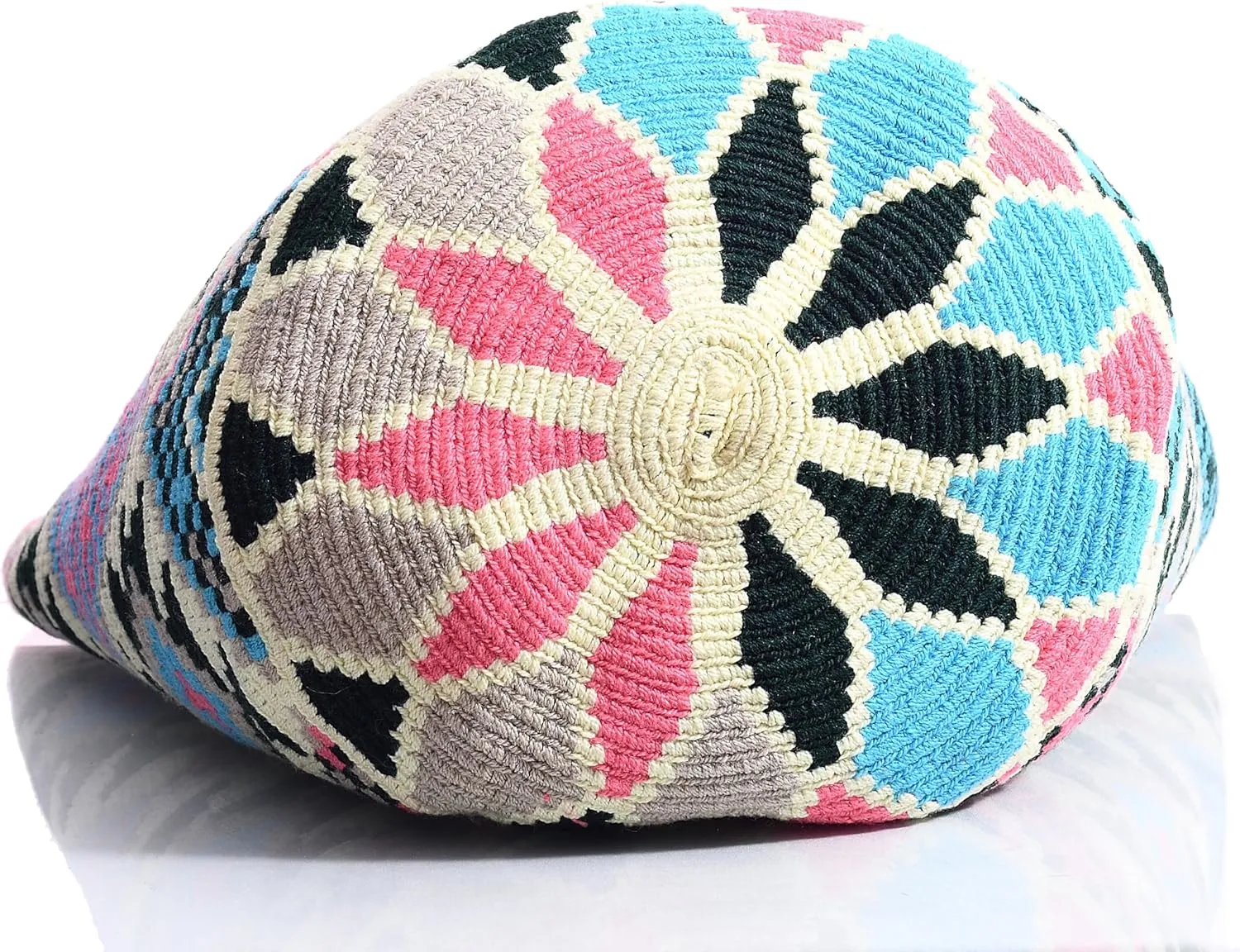 WYOU Designer Collection Hobo Bag Wayuu Crochet, Large