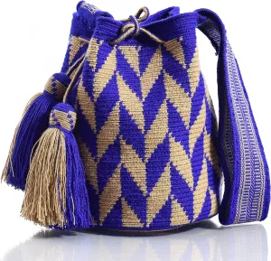 WYOU Designer Collection Hobo Bag Wayuu Crochet, Medium