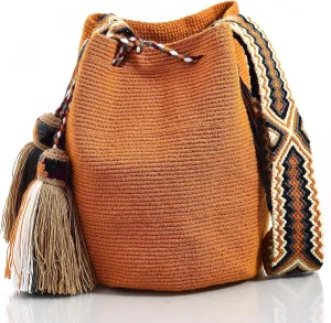 WYOU Utopia classics Hobo Bag Wayuu Crochet, Large