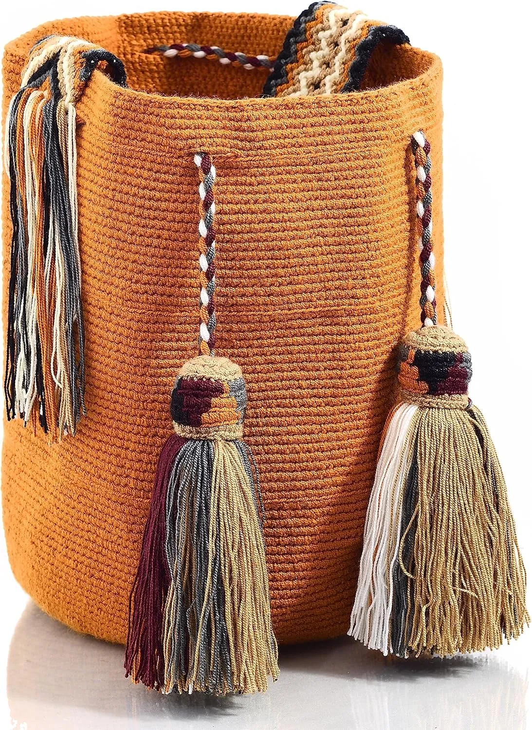 WYOU Utopia classics Hobo Bag Wayuu Crochet, Large