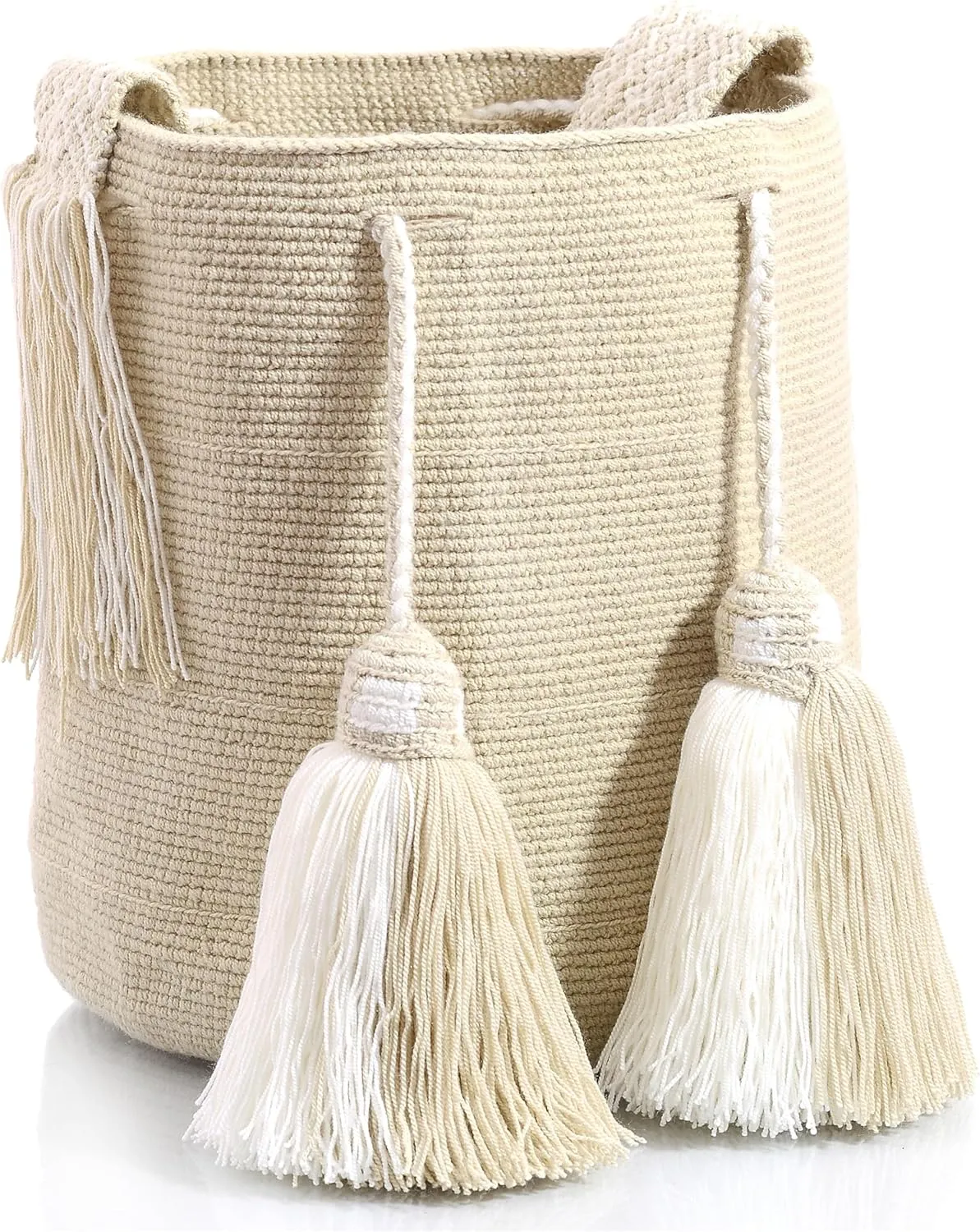 WYOU Utopia classics Hobo Bag Wayuu Crochet, Large