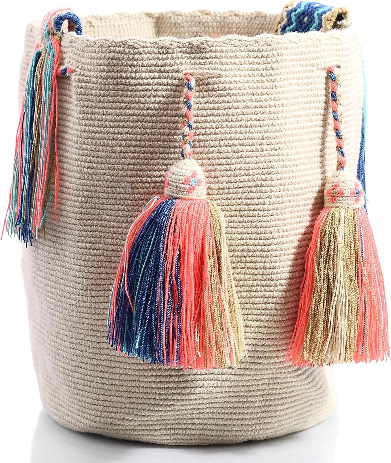 WYOU Utopia classics Hobo Bag Wayuu Crochet, Large