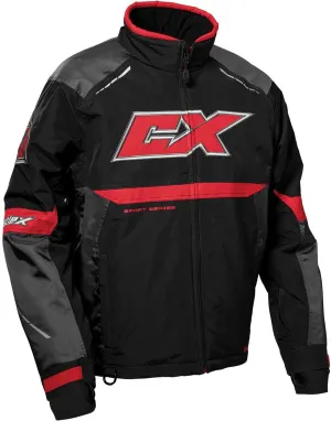 X Men's Blade G5 Jacket (Charcoal/Red/Black - Medium)