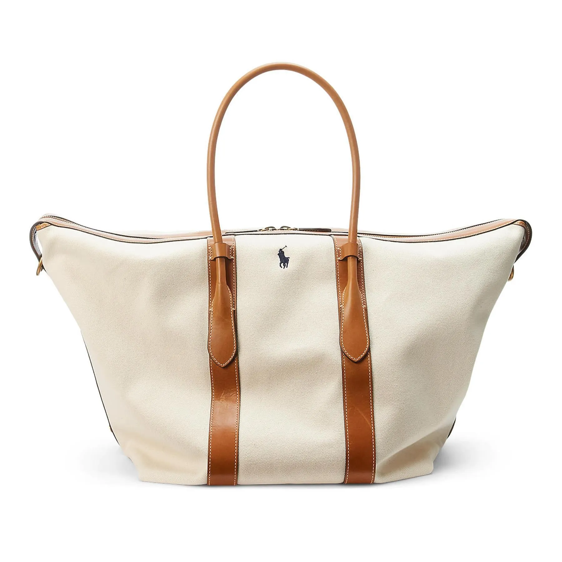 XL Tote Bag Natural/Cuoio