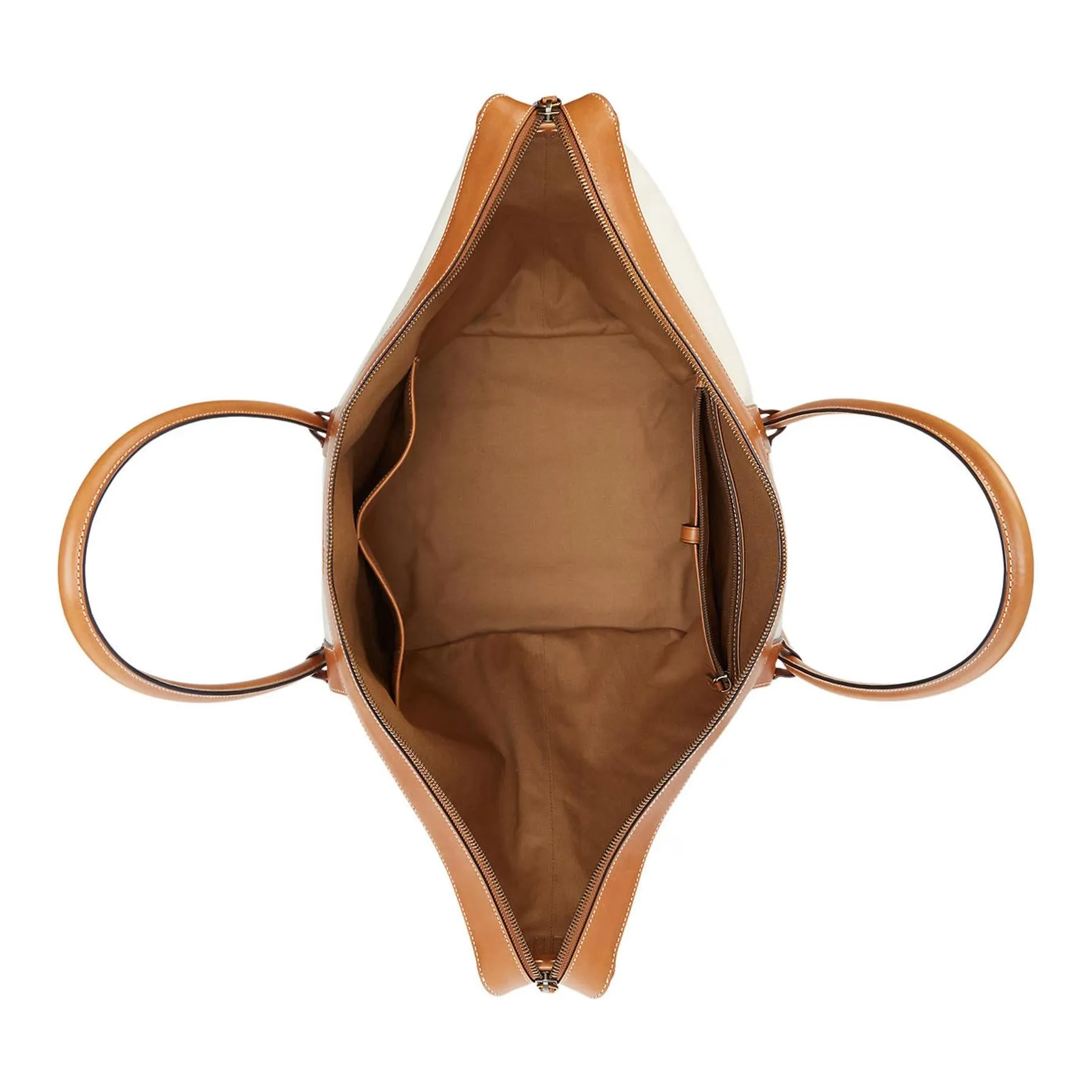 XL Tote Bag Natural/Cuoio