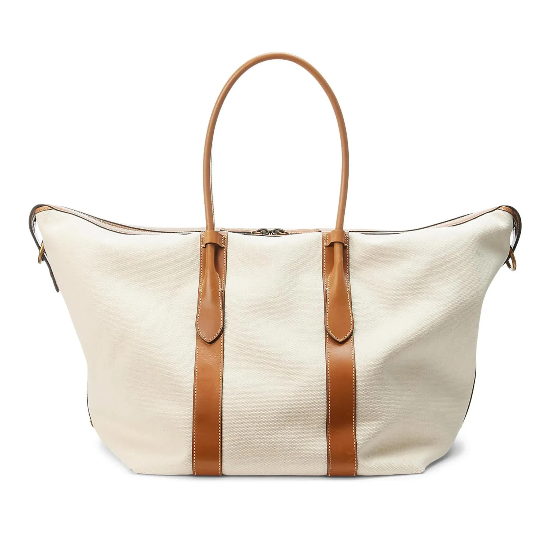 XL Tote Bag Natural/Cuoio