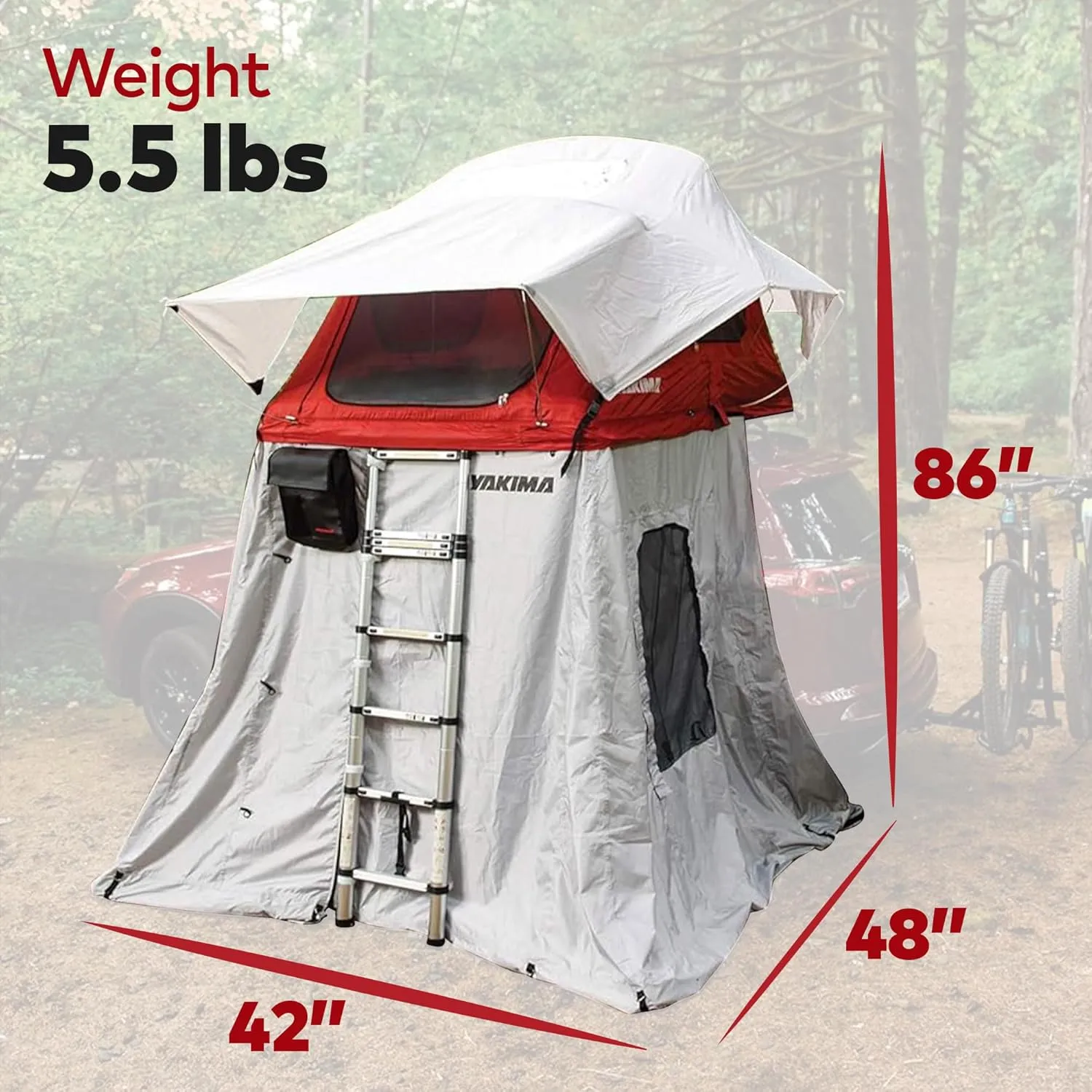 Yakima, SkyRise Annex Rooftop Tent