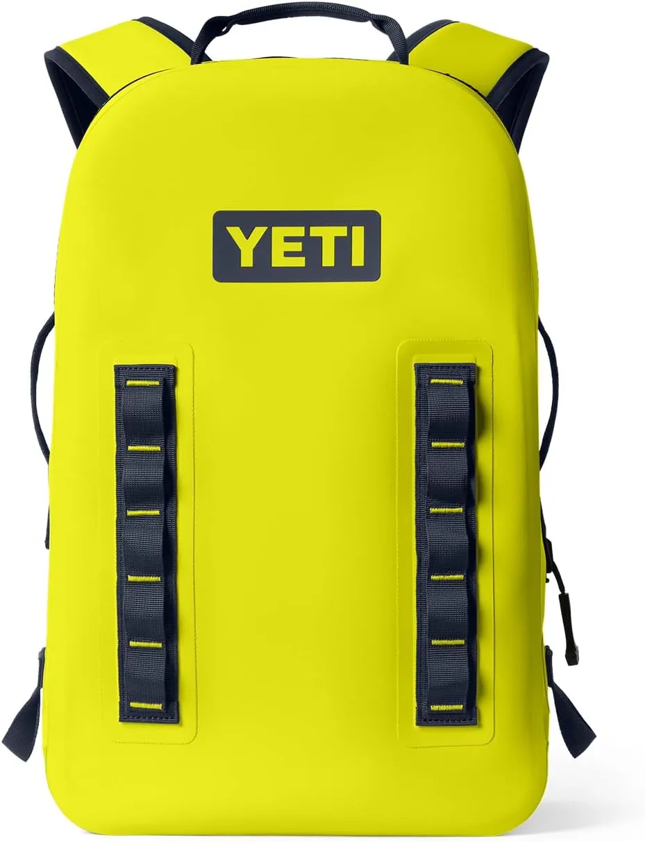 YETI Panga 28 Airtight Waterproof Submersible Backpack, Firefly Yellow
